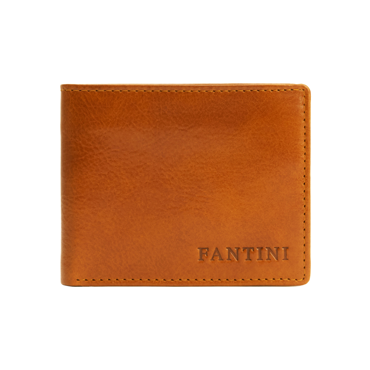 FOSSIL Derrick Bifold Portafoglio Pelle RFID - Marrone Scuro